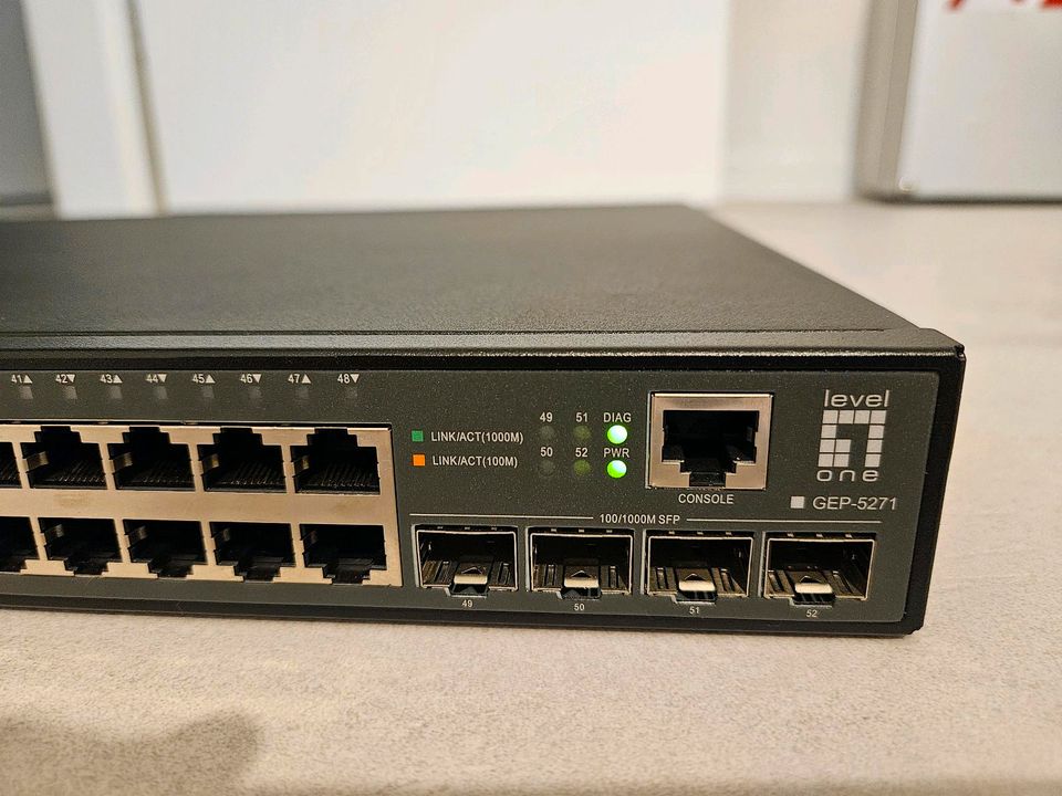 GTP-5271 52-Port L3 Lite Managed Gigabit PoE Switch in Groß-Gerau