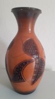 Wunderschöne Keramik-Vase, braun , Höhe 32 cm Nordrhein-Westfalen - Bad Oeynhausen Vorschau