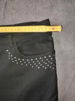 schwarze Damenhose mit Glitzersteinchen Größe 54 Bayern - Moosburg a.d. Isar Vorschau