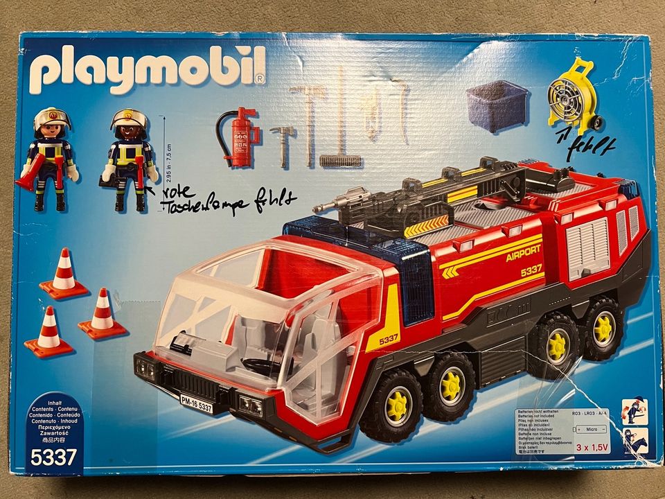 Playmobil Feuerwehr 5337 in Runkel