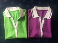 Golf 2x Shirts 1/4 Arm in lila + hellgrün Gr.S - getragen Bayern - Fürth Vorschau