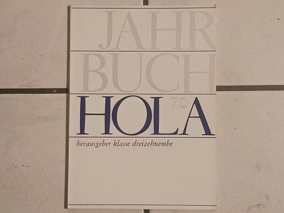 Antiquarische Bücher "HOLA-Jahrbücher 1967 bis 1973" in Edewecht