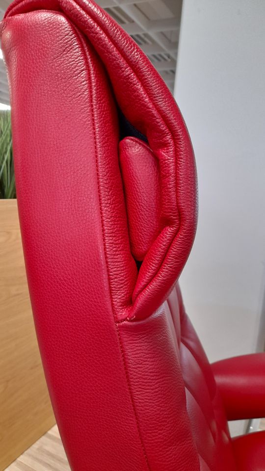 SALE Stressless Sessel mit Hocker London Cori Brick Red Original in Kaiserslautern