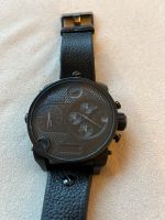 Diesel Uhr Mr. Daddy xxl all black, Lederarmband, Armbanduhr Nordrhein-Westfalen - Langenfeld Vorschau