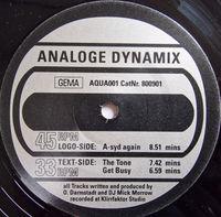 12" Vinyl Acid: Analoge Dynamix ‎– A-syd Again !!! (VG+) Nordrhein-Westfalen - Oberhausen Vorschau