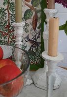 Kerzenständer, Gusseisen, 4 Stück, Vintage, Shabby, Garten Niedersachsen - Göttingen Vorschau