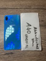 Samsung Galaxy A40 Akkudeckel blau +Ersatzteil+inkl. Fingersensor Bayern - Kulmbach Vorschau