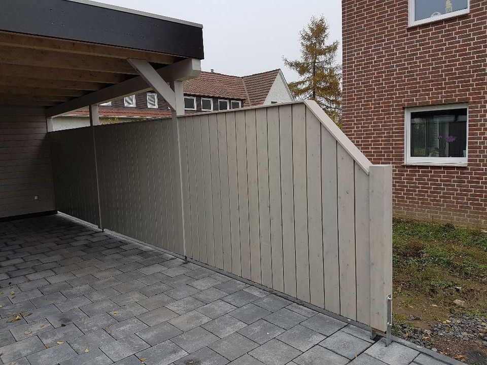 Blockhaus Gartenhaus Carport Doppelcarport Minden Rinteln Herford in Löhne