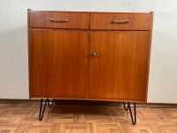 Teak Sideboard 60er Jahre Kommode Vintage Schrank Hairpin skandi Rheinland-Pfalz - Großfischlingen Vorschau