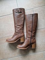 Neu! Stiefel braun 38 Leder 7 cm Absatz München - Hadern Vorschau