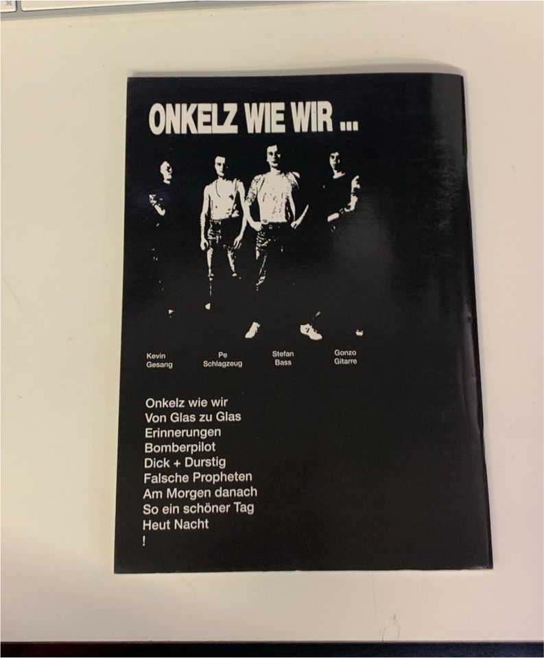 Böhse Onkelz Songbook Onkelz wie wir … in Jettingen-Scheppach