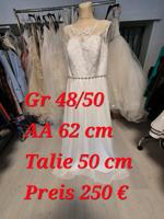 Brautkleid Größe 48/50, neu Hessen - Weinbach Vorschau