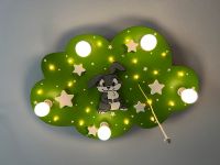 Kinderzimmerlampe mit Sternenhimmel, Handgemacht, grün mit LED Nordrhein-Westfalen - Bottrop Vorschau