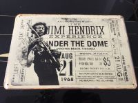 Jimi Hendrix experience live concert Blechschild Pankow - Weissensee Vorschau