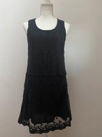 Schwarzes Kleid mit Spitze von Zabaione S Bayern - Friedberg Vorschau