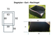 Hundebett Dogstyler Modell Earl Red Angel Bayern - Grassau Vorschau