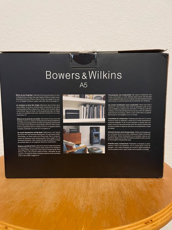 Bowers & Wilkins A5 Wireless AirPlay-Lautsprecher in Bruchsal