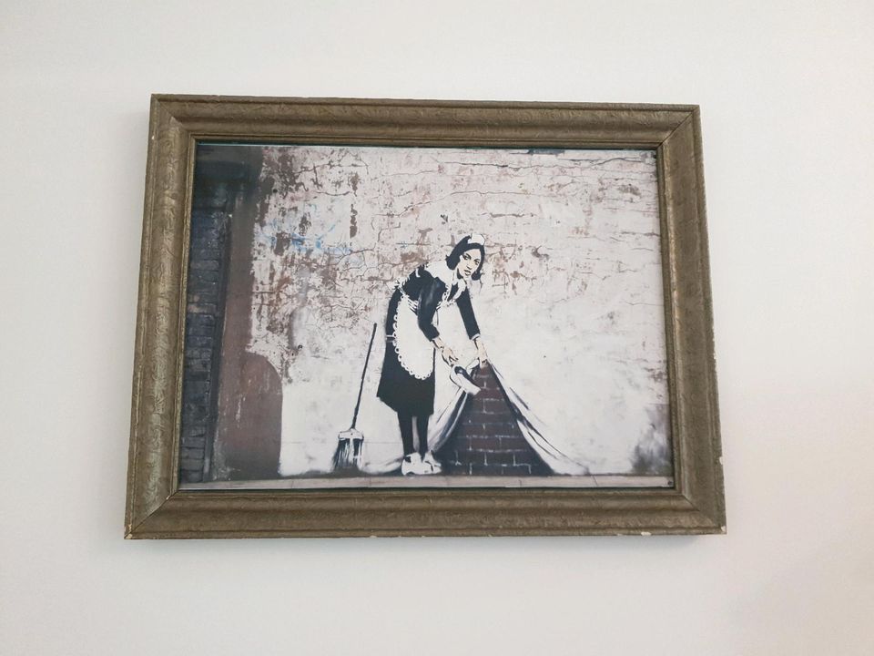 Banksy Bild in Berlin