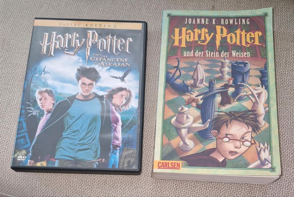 Harry Potter Set DVD und Buch Top in Delitzsch