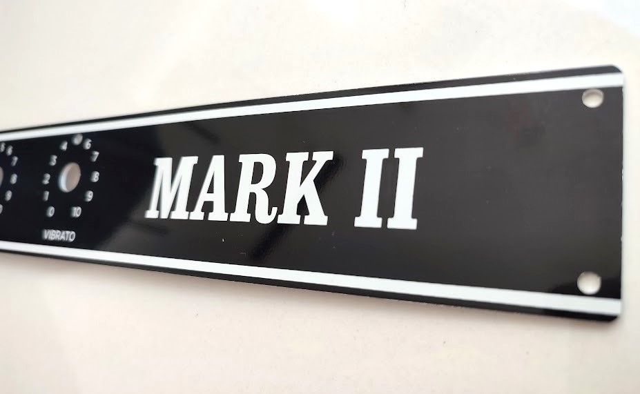 Fender Rhodes Mark II - Name Plate original von Vintage Vibe in Bachhausen