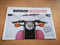 Simson Prospekt SR50 Bunny DDR Nordwestmecklenburg - Landkreis - Boltenhagen Vorschau