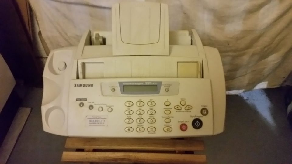 Faxgerät Samsung Tintenstrahlfax SF 330 in Herne