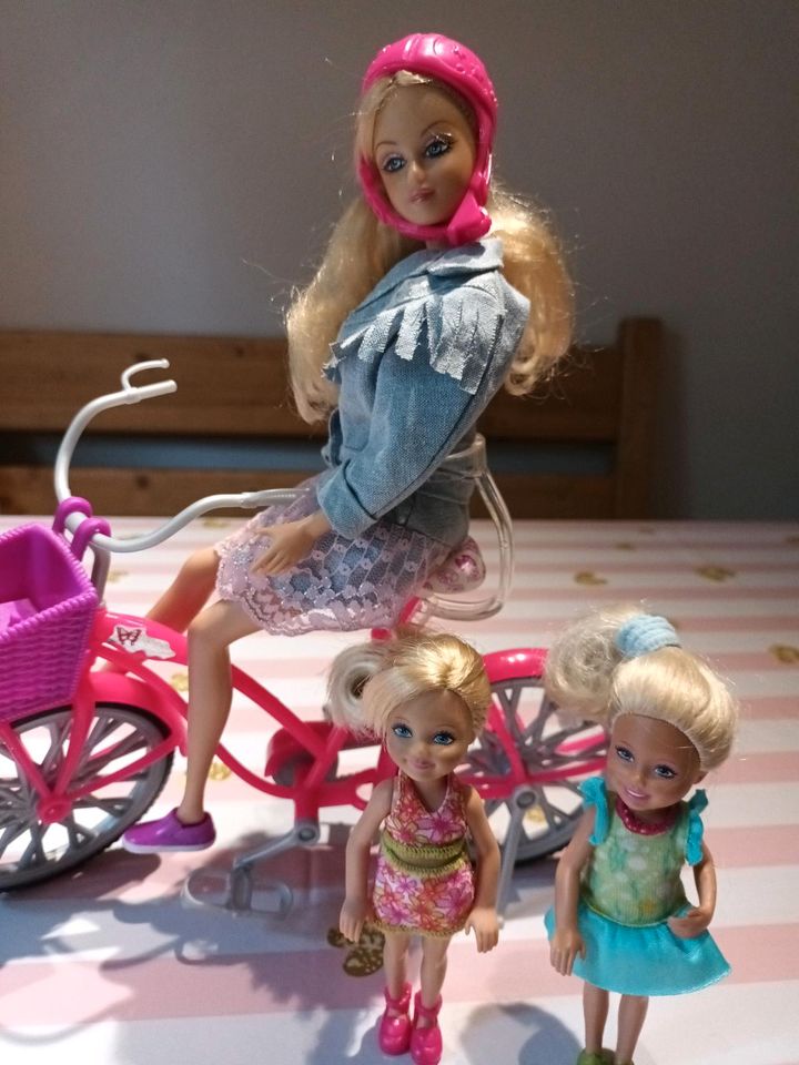 Barbie Fahrrad mit Zubehör in Steinheim