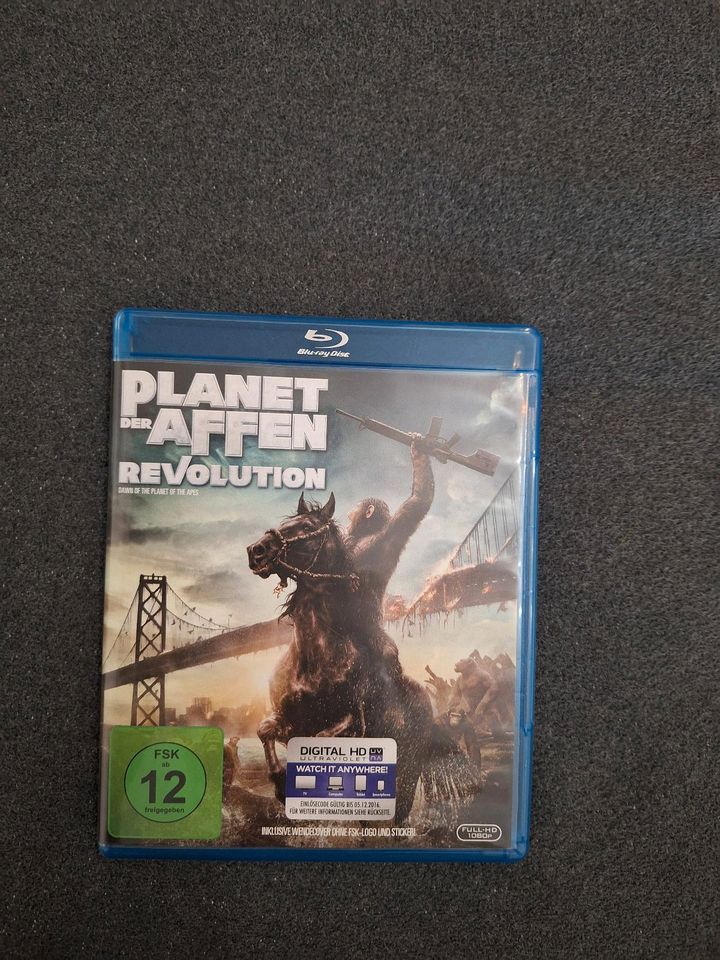 Neuwertige Blue-ray Planet der Affen - Revolution in Mönchengladbach