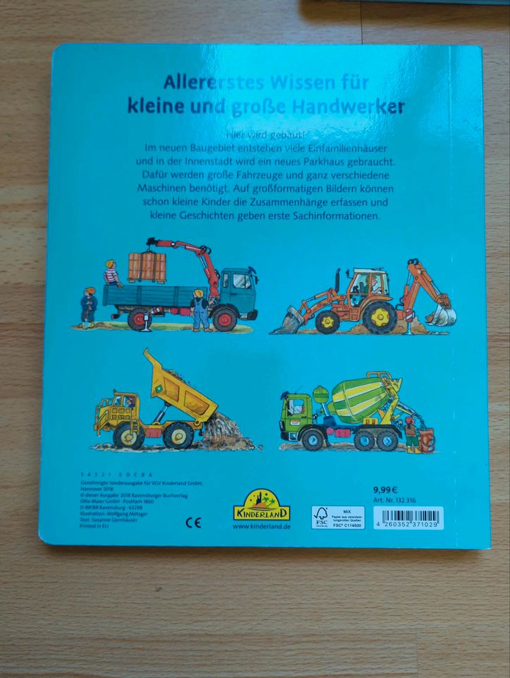 Kinderland: Baustelle, Feuerwehr, Bagger, Traktor, Müllabfuhr in Bad Dürrheim