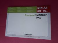 Bleedproof Marker Pad  DIN A4  50 Bogen Mülheim - Köln Holweide Vorschau