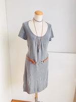 Strick Kleid PROMOD 40 M Grau boho Wolle Tunika Hessen - Darmstadt Vorschau