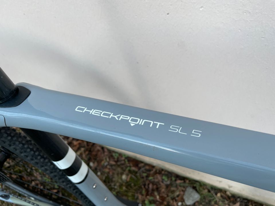 Gravel bike Rennrad Trek Checkpoint SL 5 Größe 58 Carbon in München