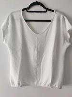 Opus T-Shirt weiß 38 M V-Ausschnitt Suvike Hessen - Schöffengrund Vorschau