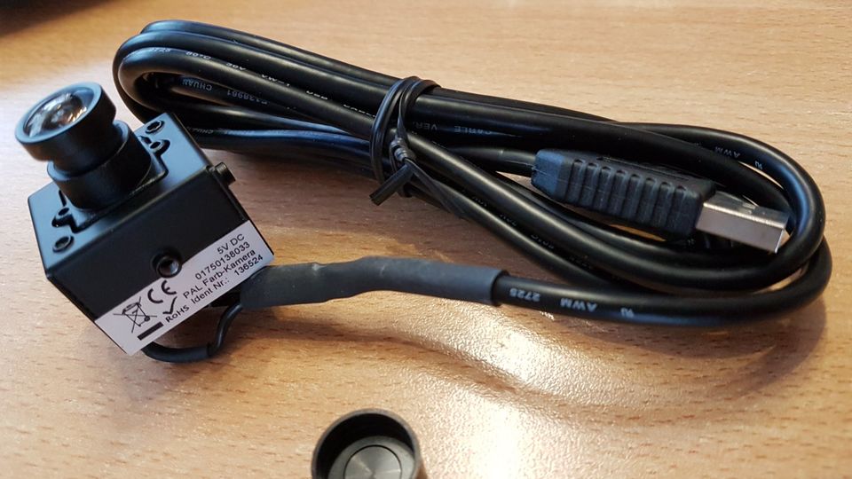 Kamera MAKU Farb-Kameraeinsatz mit Kabel 1,8 m. lang, USB in Büren