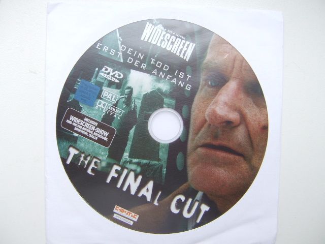 DVD : The Final Cut - Dein Tod ist erst der Anfang Robin Williams in Berlin
