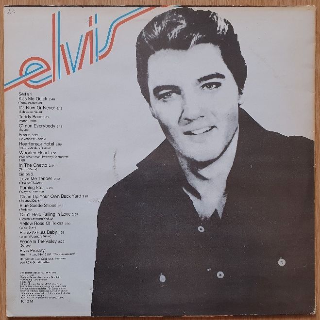 AMIGA Schallplatte Elvis Presley 1978 Vinyl  Love Me Tender in Berlin