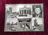 Ansichtskarte Postkarte Präsident Kennedy in Berlin Nordrhein-Westfalen - Weeze Vorschau