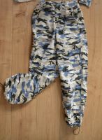 Camouflage Cargo-Hose Pants in blau beige creme Military Look Duisburg - Duisburg-Mitte Vorschau