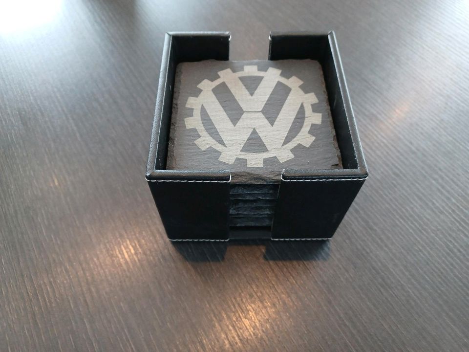 Schiefer Untersetzer VW Volkswagen in Torgau