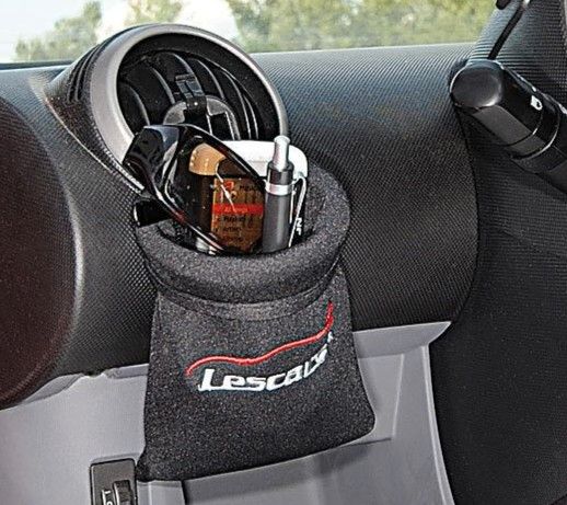 Lescars Autotasche Neopren-Smart-Pocket 2x Brillenhalter in Berlin