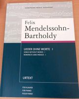 Noten Klavier Lieder ohne Worte Mendelssohn Dresden - Blasewitz Vorschau