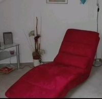 Sofa, Liege, Chaiselongue, Liegesofa rot Bonn - Hardtberg Vorschau