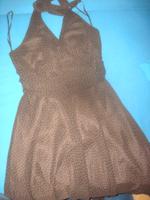 Yessica neckholder Kleid Gr. 42 - braun gepunktet - trägerlos Nordrhein-Westfalen - Velbert Vorschau