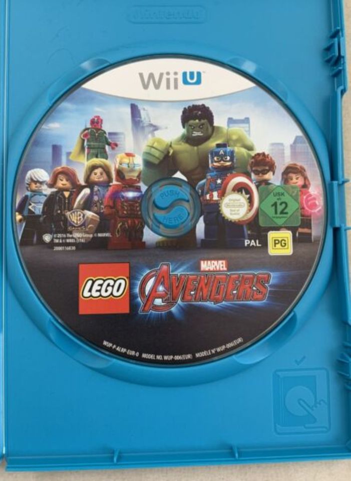Lego Marvel Avengers Nintendo Wii U Spiel Game mit Anleitung in Gelsenkirchen