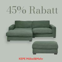 ‼️-46%‼️Ecksofa mit Hocker Set|Cord|Winter Moss|Eckcouch Moderne Sachsen-Anhalt - Stendal Vorschau