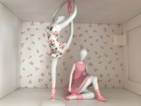 2 Ballett Figuren Ballerinas weiß rosa Leipzig - Plagwitz Vorschau