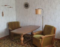 60er 70er vintage Wohnzimmer • Set mit Tisch, 2 Sesseln, Teppich Schleswig-Holstein - Hohenwestedt Vorschau