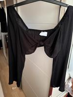 ASOS Design Strand Oberteil crop top mit Knoten schwarz Gr. 34 Bayern - Windberg Vorschau