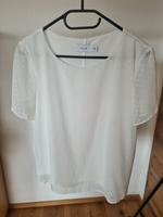 Vila Bluse T-Shirt kurzarm weiß Gr. 36 Bayern - Eggenfelden Vorschau