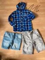 2 kurze Jeans und Hemd Gr. 116 Baden-Württemberg - Ulm Vorschau